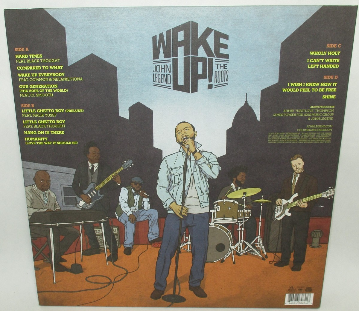 John Legend & The Roots Wake Up! 　2LP Legend & The Roots, John - Wake Up! (Deluxe) - Amazon.com Music