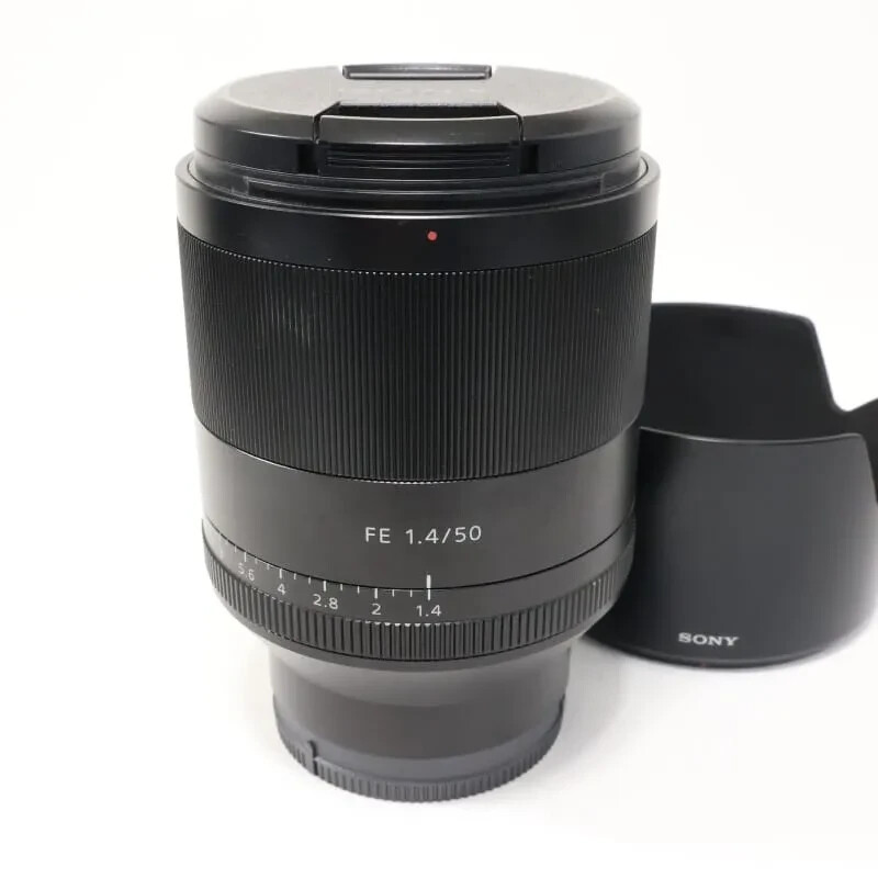 Near Mint Sony SEL50F14Z 50mm F/1.4 FE Planar T* ZA Prime Lens For