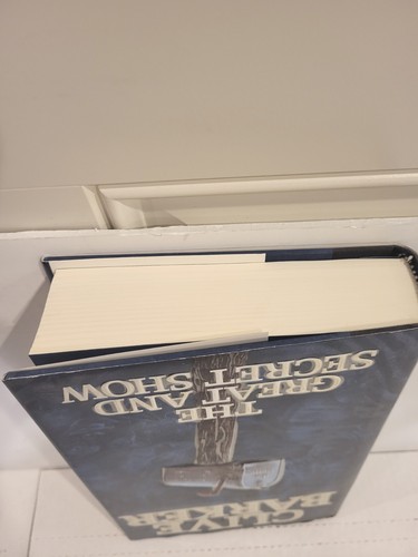 THE GREAT AND SECRET SHOW Clive Barker Signed Hardcover 1989 Auto - Picture 9 of 10