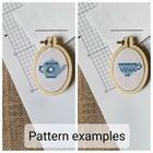 Counted Cross Stitch Teapot and Teacup Minis 2 Patterns