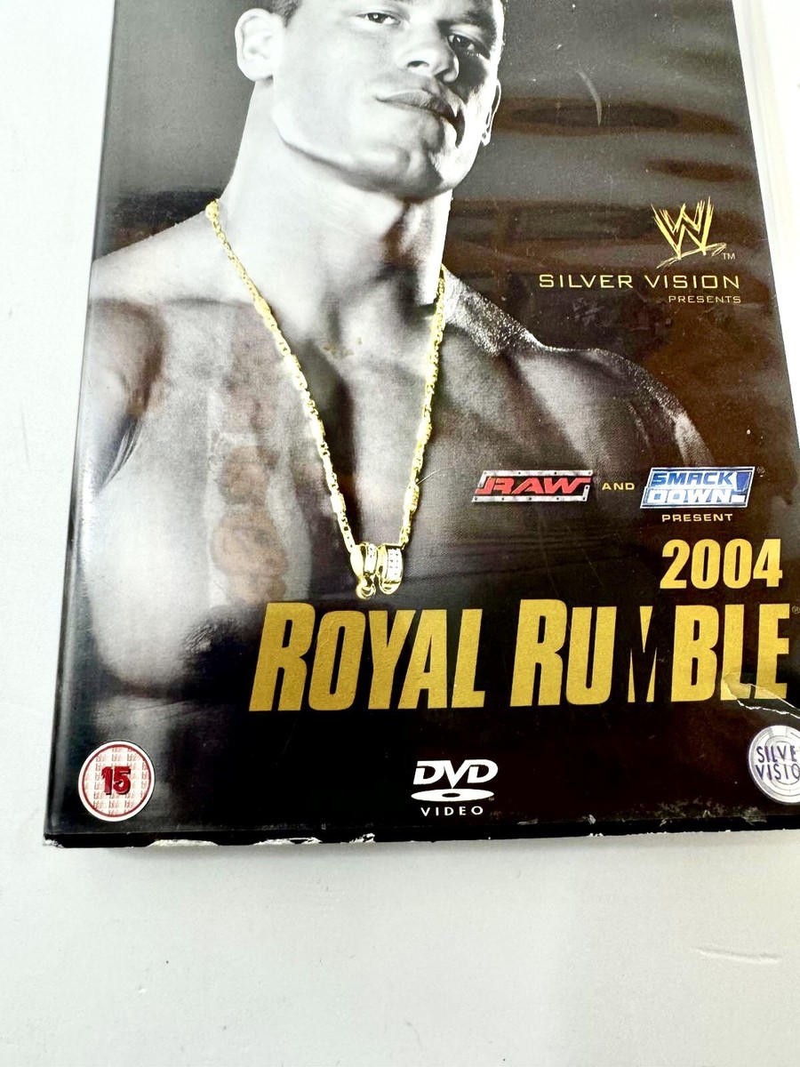 WWE ROYAL RUMBLE 2004 WRESTLING DVD UK