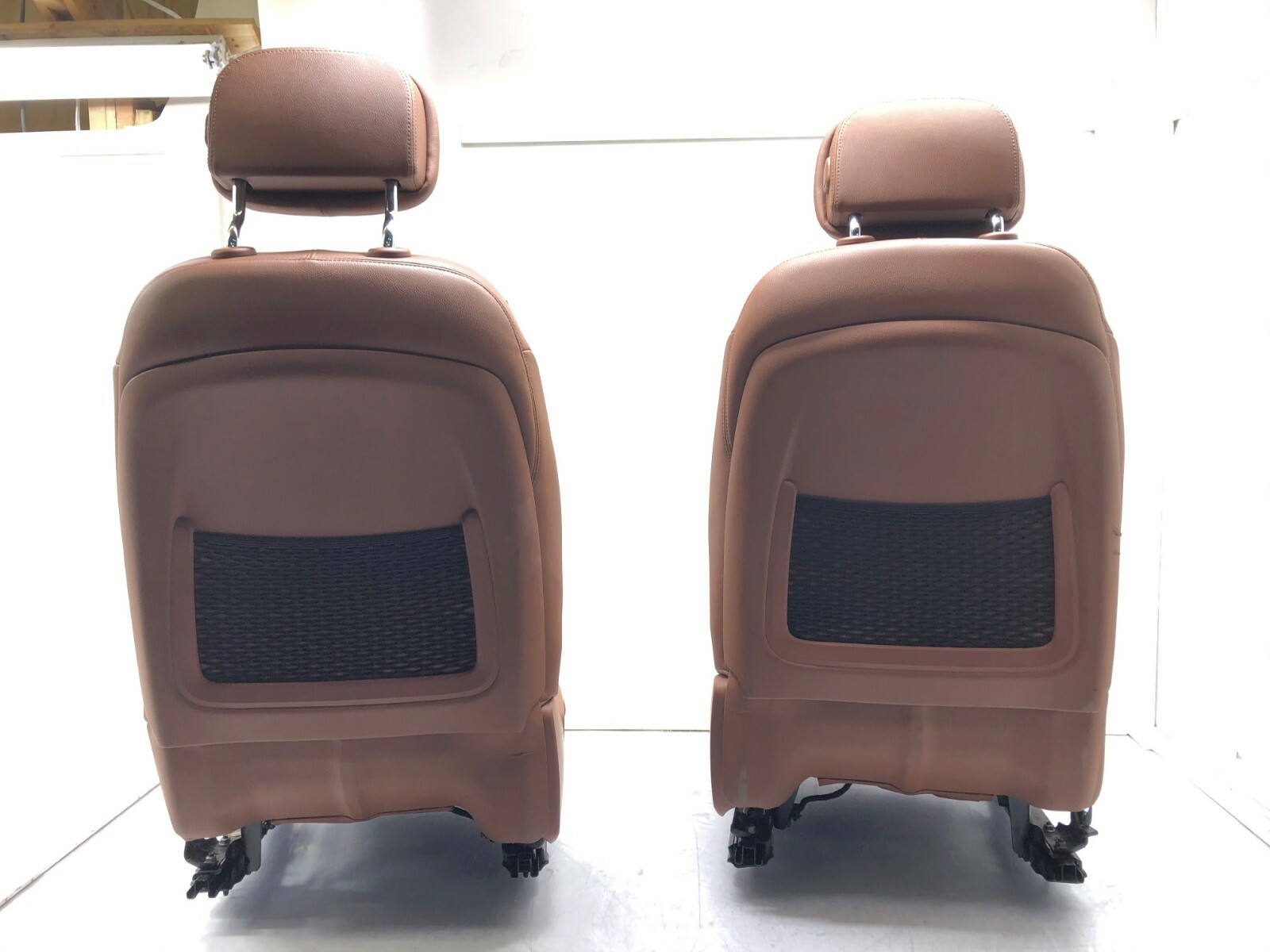 2014-2017 MASERATI GHIBLI FRONT REAR COMPLETE LEATHER SEAT CUSHION SET OEM.