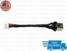 For Lenovo IDEAPAD FLEX-14IWL 81SQ DC power Jack cable plug in charging port 