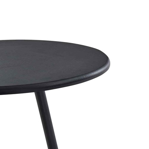 Wooden Bar Table Industrial Kitchen Cafe Pub Wood High Tall Dining Desk Round - Picture 3 of 4