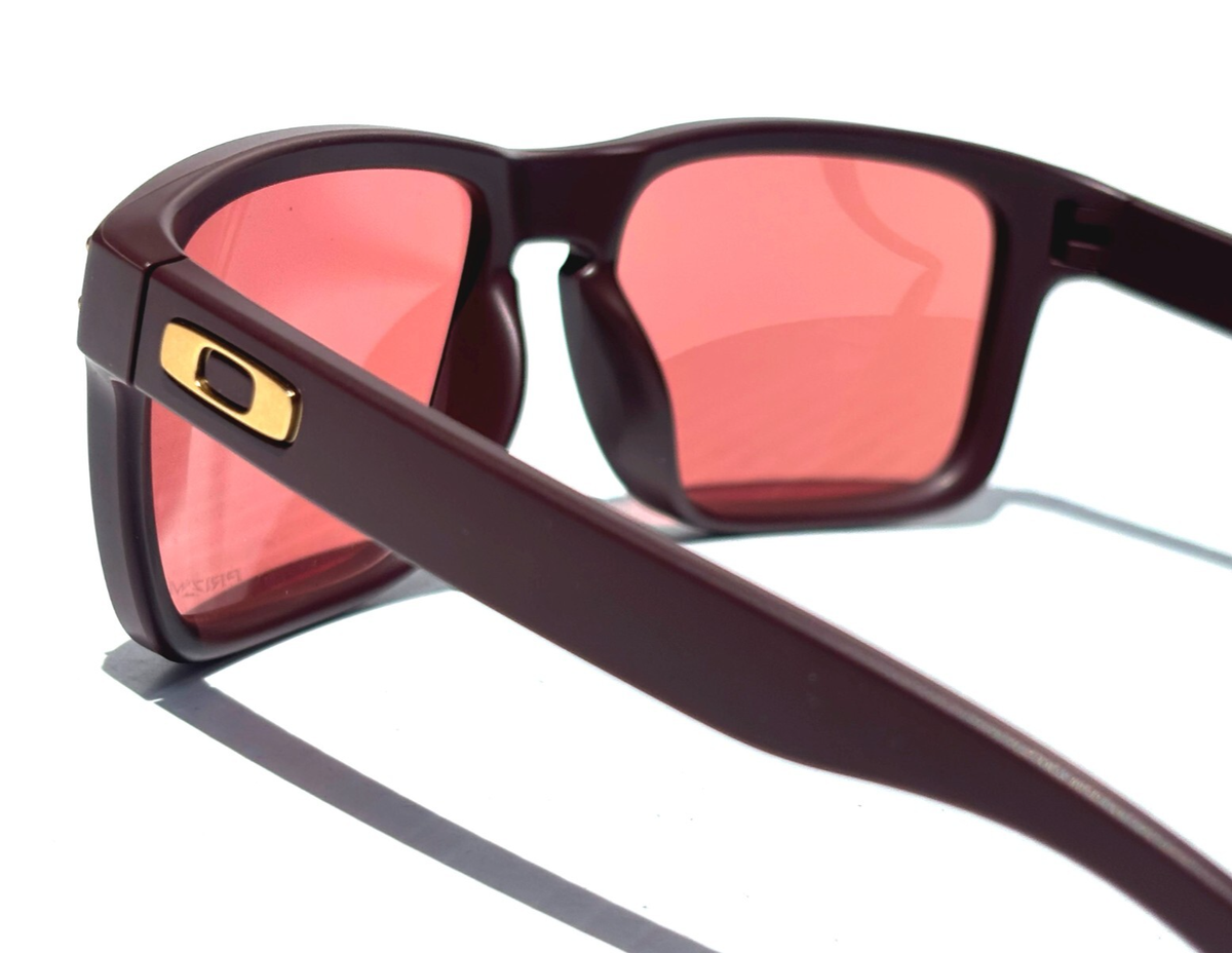 NEW Oakley HOLBROOK Matte Grenache PRIZM Dark Golf Lens Sunglass