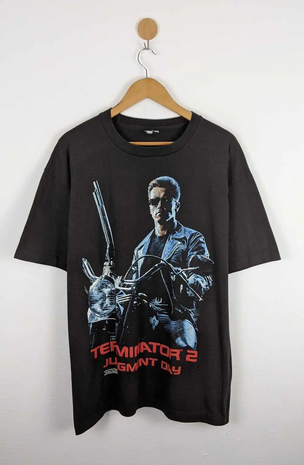 ¡OFERTA!!Vintage - Camiseta Vintage Terminator 2 Película de Culto H2005_09