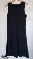 LOFT Women's Dark Gray Sleeveless Heavy Knit Shoulder Buttons - Size 4 - EUC