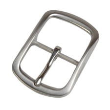 40mm 1.5" Heavy Duty Stainless Steel Single Prong Rectangle Belt Buckle New