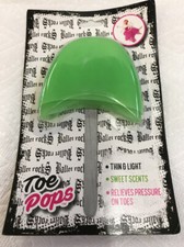 Ballet Rocks Kiwi Scented toe pops, Gel toe pads. Case of 6. Dance Studio 8i