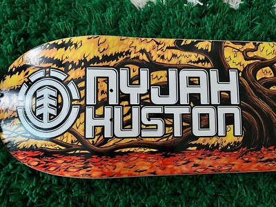 RARE - Nyjah Huston Element Futr Natr Bot 8.0'' Deck