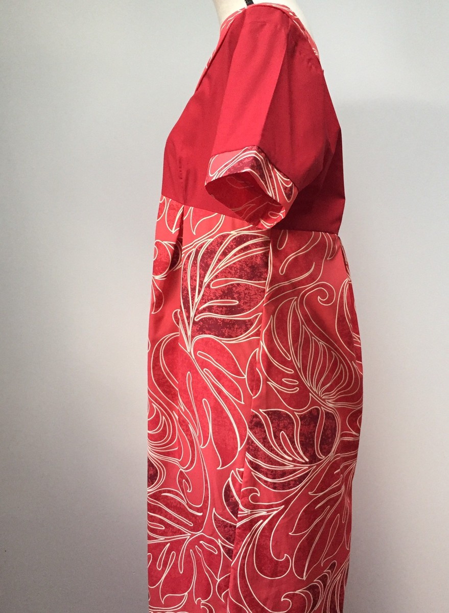 美品　Carol Bennett HAWAII ヴィンテージ　アロハ　ドレス 美品】 キャロルベネット ワンピース ハワイアン アロハ