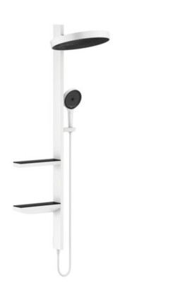 Hansgrohe Showerpipe 360 1jet Rainfinity mattweiss, 26842700