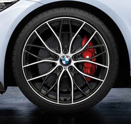 BMW F32 F33 4-Series F30 3-Series Genuine M Double Spoke 405M 20" Wheels Rim Set - 第 1/1 張圖片