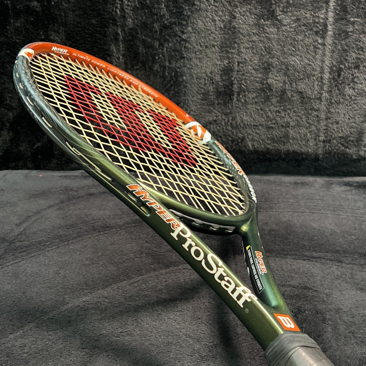 Wilson Hyper Carbon Hammer Pro Staff 6.5 Tennis Racquet - 4