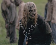 SAMANTHA MORTON signed autograph 20x25cm walking dead in person autograph COA
