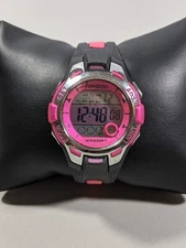 Armitron All Sport Digital Day Date Alarm Timer Light Up Watch 