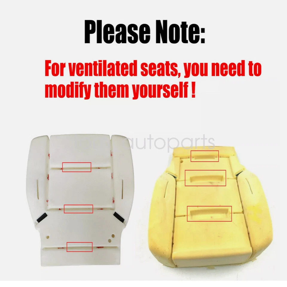 For 2015 2016 2017 2018 GMC Sierra 2500HD Front Driver Bottom Seat Foam Cushion Foto 2 de 4