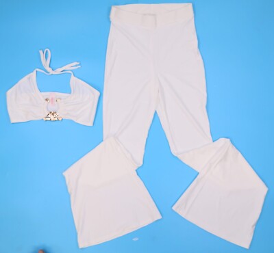 DEXIRE WOMEN'S JOGGER SET SIZE  Medium. White.