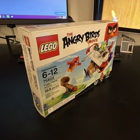 LEGO Piggy Plane Attack 75822 Angry Birds Movie, 168 Pieces, Ages 6-12, Red, Pi&hellip;