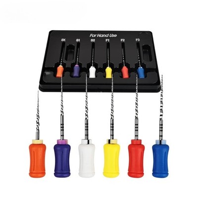 Dental Root Canal NiTi Files Hand Use Heat Activated Rotary SX-F3 21mm/25mm/31mm