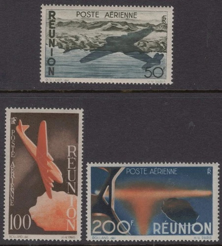Reunion Air Mail Scott C32 - C34