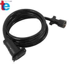 10 Ft 7-pin Trailer Cord Extension Wire Cable 7 Prong Tow Wiring Connector Cord