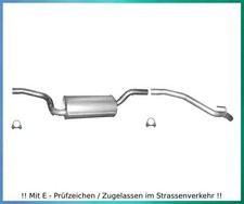 Endschalldämpfer Endtopf mit Endrohr für Ford Focus C-Max 1.6 1.8 2.0 Auspuff
