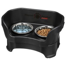 Neater Feeder Deluxe Mess Proof Dog Bowls Elevated for Medium Dogs 19-40 lbs,...
