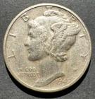 1945-D Mercury Dime Circulated - Good Condition