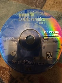 Resident Evil Code Veronica (solo dischi Sea Dreamcast - testato