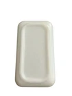 Vintage Pyrex True Opal White Unmarked 502 Refrigerator Dish with Lid