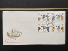 10/2/1982 GB FDC: CHARLES DARWIN CENTENARY, Shrewsbury SHS, Unaddressed & SUPERB