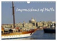 Impressions Of Malta (Wall Calendar 2026 DIN A4 Landscape), Calvendo 12 Month...