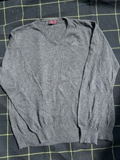 Robe Di Kappa grey v-neck jumper L