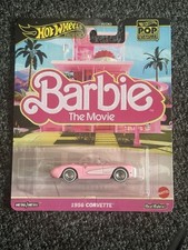 Hot Wheels 1956 Corvette Pink JBL79 HXD63 - 2025 POP Culture: Barbie the Movie