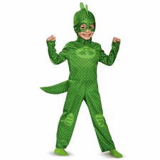 Gekko Clásico Verde PJ Máscaras Pjmasks Superhéroe Niño Niño Niño Disfraz 2T