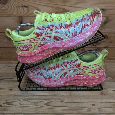 Asics Turnschuhe Damen Größe UK 6,5 Gel Noosa Tri 16 gelb koralle Laufschuhe