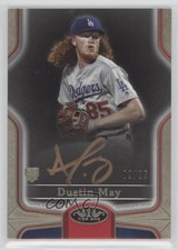2020 Topps Tier One Break Out Auto Bronze Ink /25 Dustin May #BOA-DM Auto 0a4s