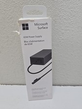 GENUINE Microsoft Surface 65W Power Supply/CHARGER IN BOX - Black OEM