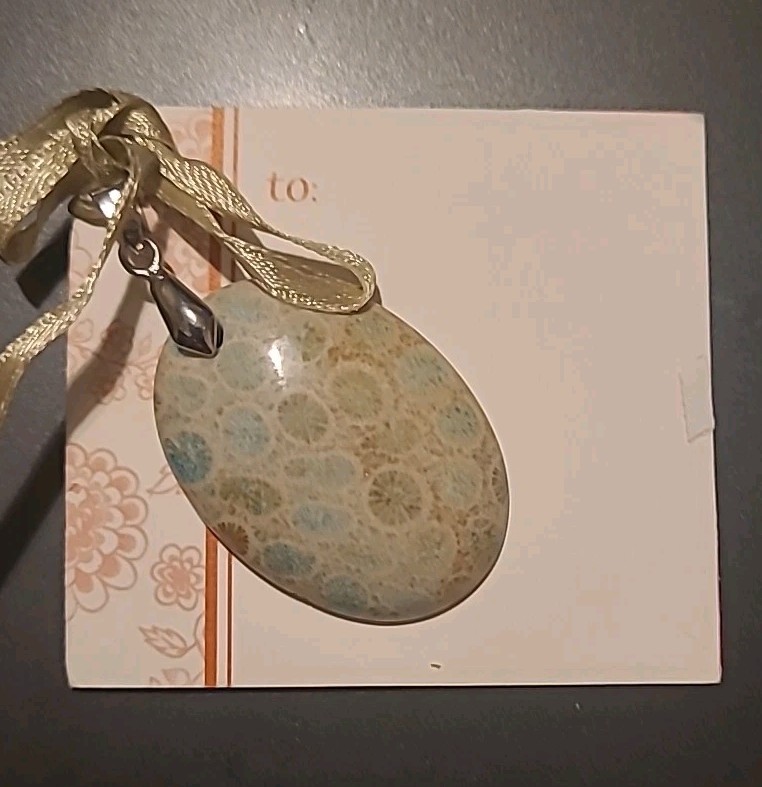 Fossil Pendant For Necklace 