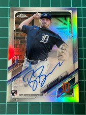Beau Burrows Autograph Card Refractor 045/499