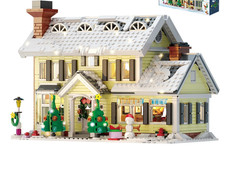 Weihnachtshaus Schnee Bausatz  Building Set | +1156pcs | Detailed Icons