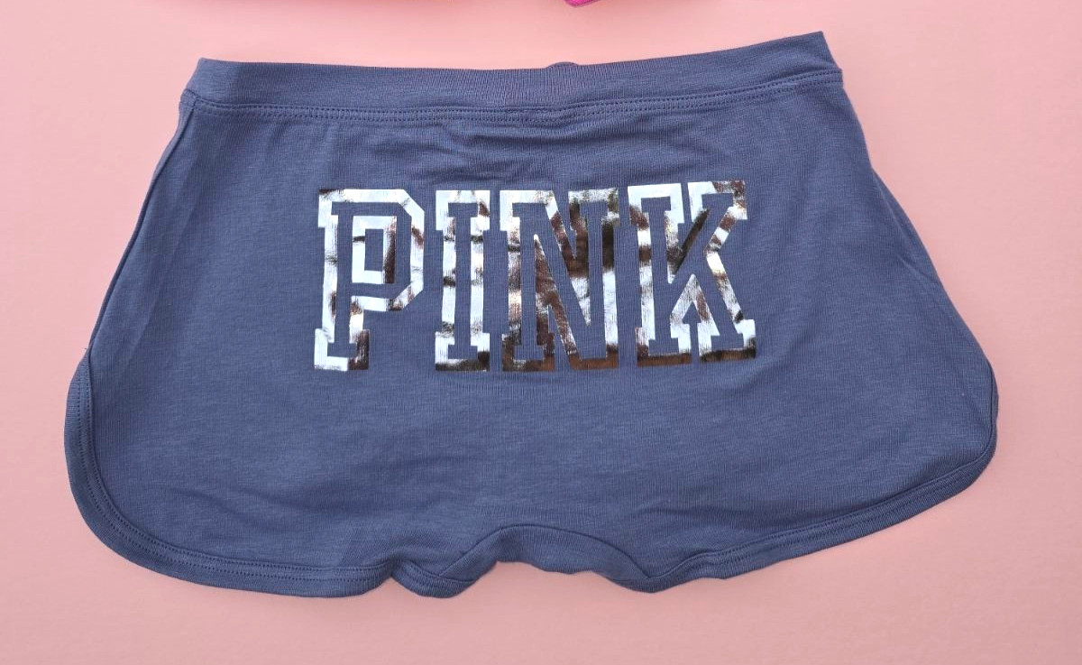 Victoria's Secret Pink Dorm Boyshort Panty Red Blue Green XS S M L XL NWT