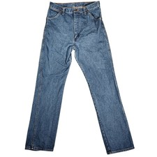 Vintage Wrangler Jeans Womens Size 13X32 Blue Straight Cotton Made in USA 13MWZQ