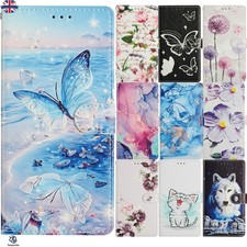Painted Leather Wallet Case Phone Cover for Samsung A17 A16 A06 A55 A35 A15 A05S