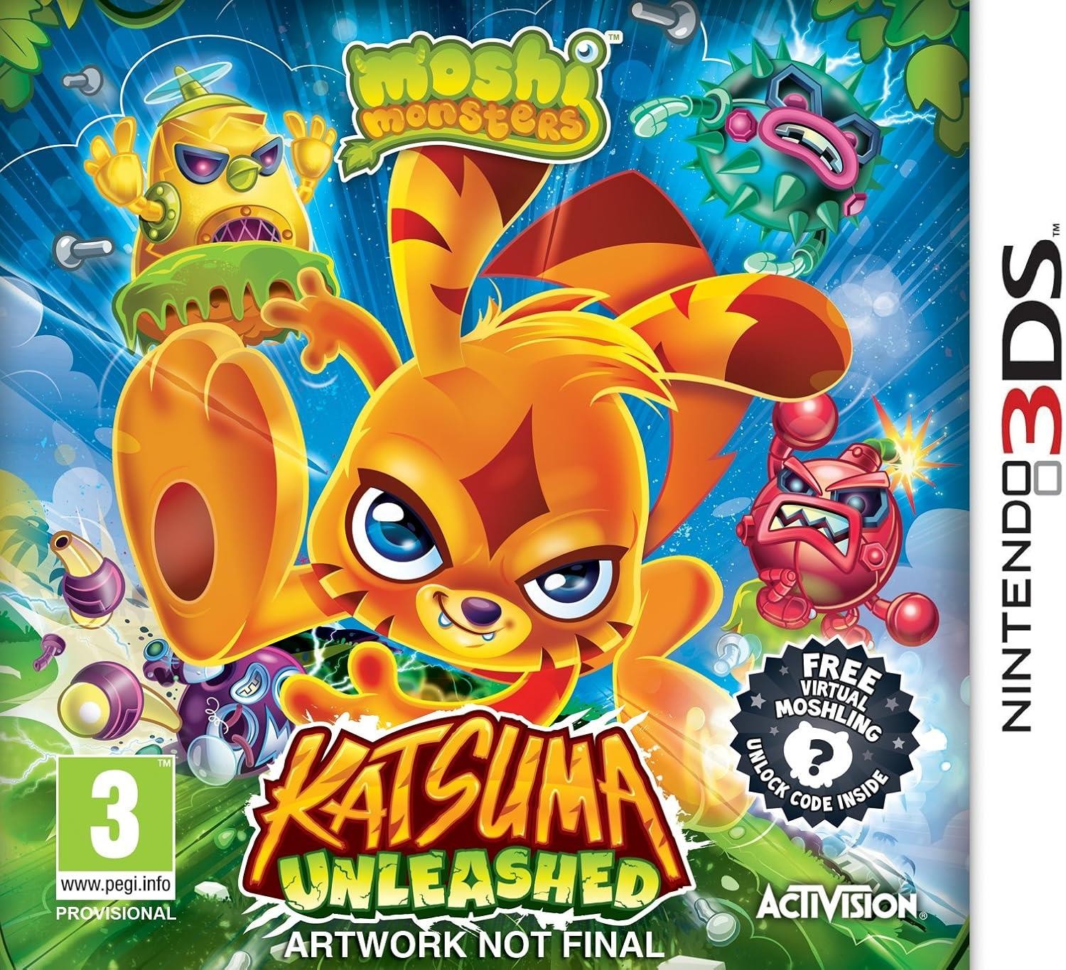 3DS MOSHI MONSTERS : KATSUMA U