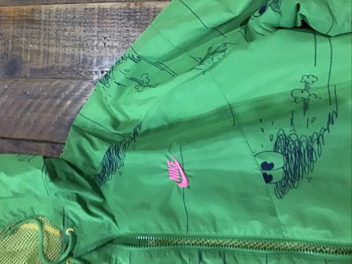 Nike x Misha “The Running Man” Windrunner Windbreaker Jacket Medium M Vintage - Picture 2 of 10