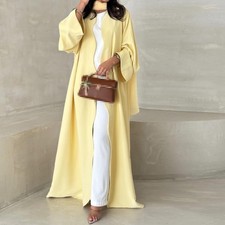 Dubai Abaya Elegant Women Long Dress Kaftan Dubai Robe Cardigan Kimono Robe Maxi