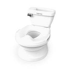 Ingenuity My Size Potty Pro 2 in 1 Floor Potty Realistic Flush