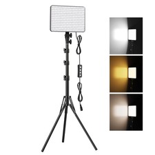 30W Upgraded Photography Lighting Kit, 1-Pack LED Video Lighting for Video Re...
